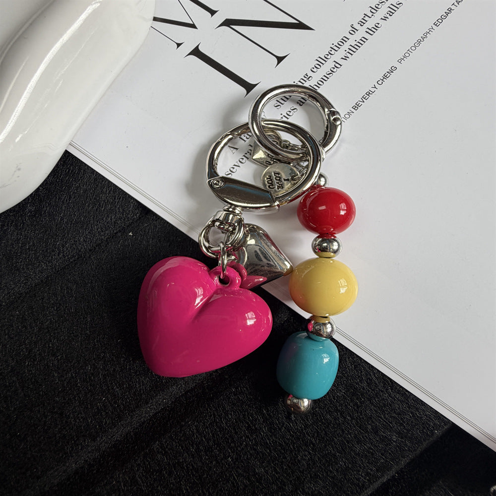 Decorative Heart-Themed Keychain Stornfield