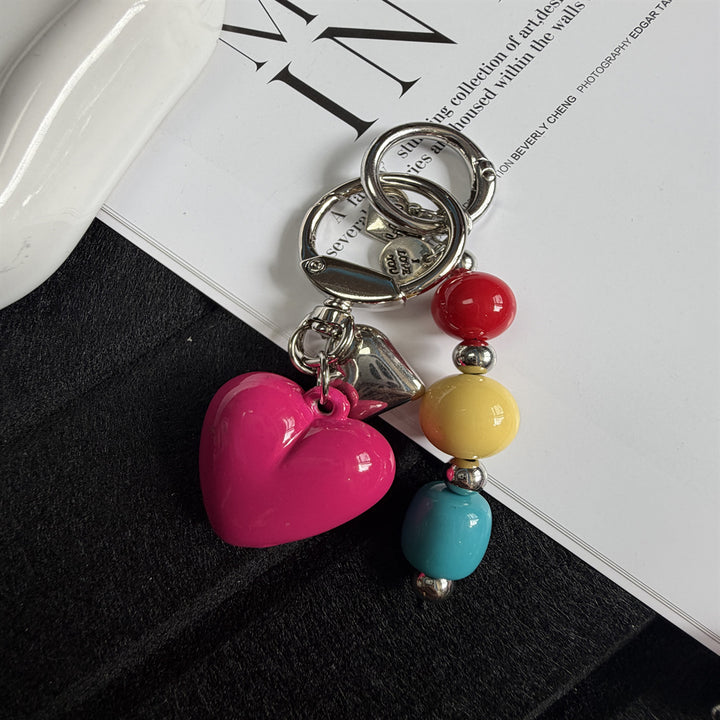 Decorative Heart-Themed Keychain Stornfield