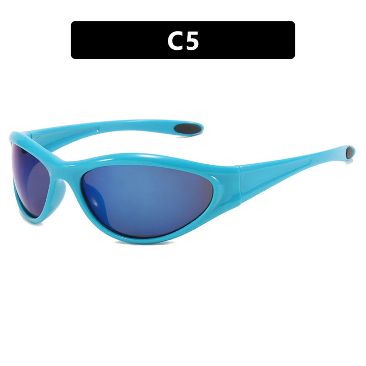 Women sporty sunglasses with polarized lenses and ergonomic design Stornfield