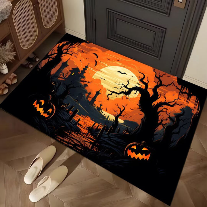 Halloween-Themed Decorative Door Mat for Home