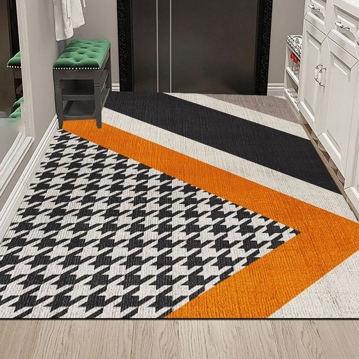 Abstract Textured Area Rug