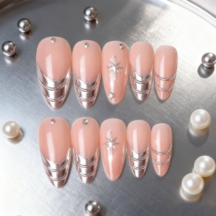 Elegant Stiletto Nail Art Design Stornfield