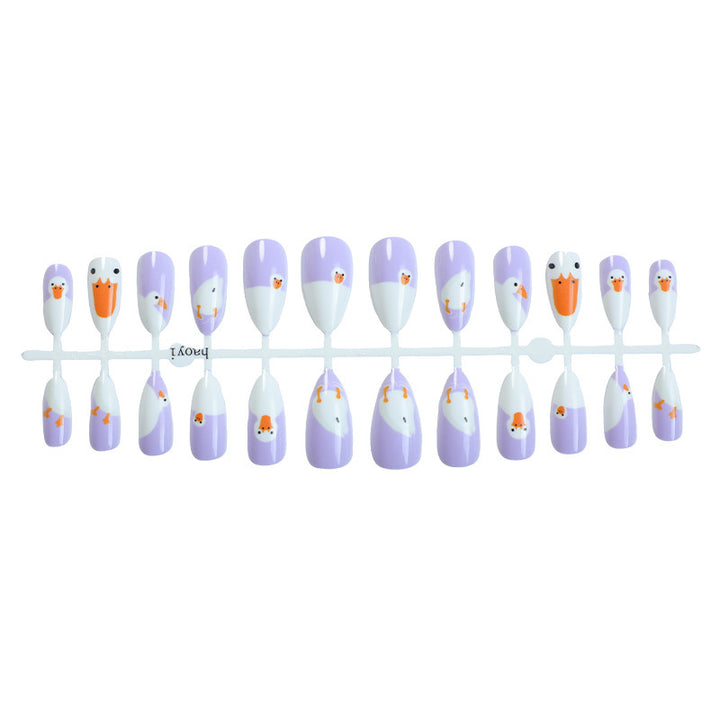 Artificial fingernails with animal design Stornfield