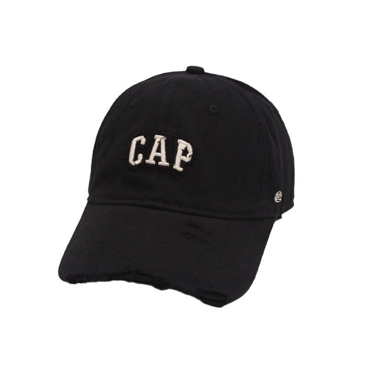 Women's Distressed Cotton Baseball Cap Stornfield