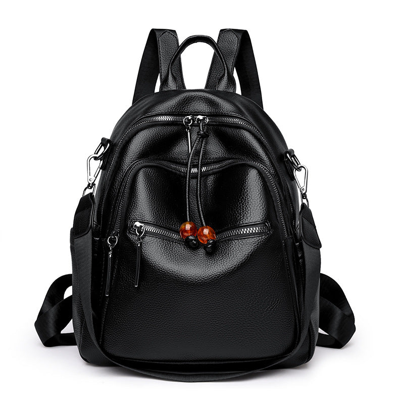 Premium Leather Travel Backpack Stornfield