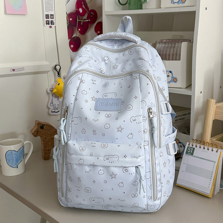 Playful Illustrated Backpack Stornfield
