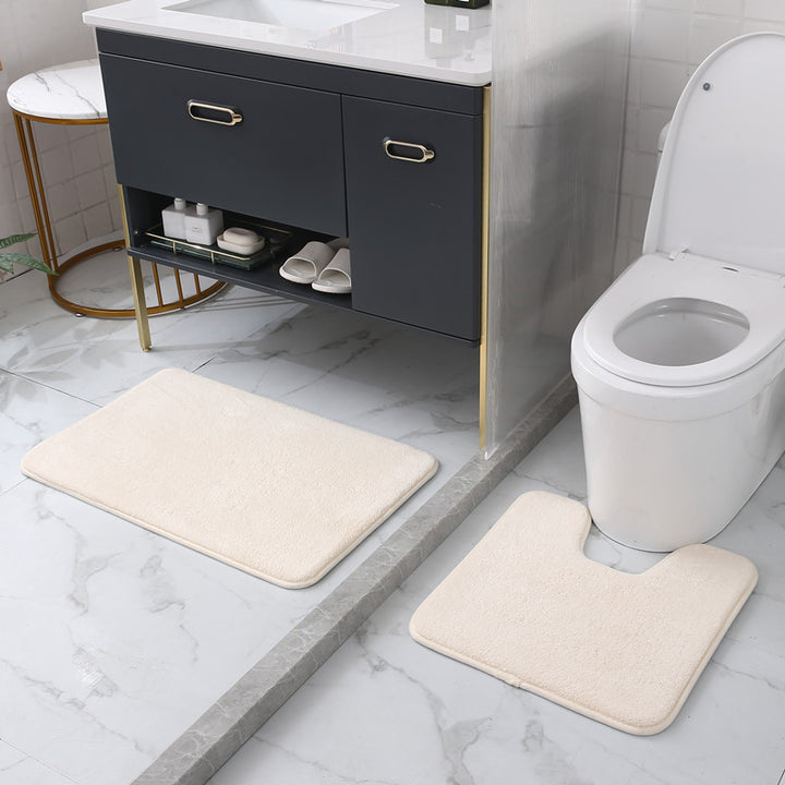 Soft Chenille Bath Mat Set Stornfield