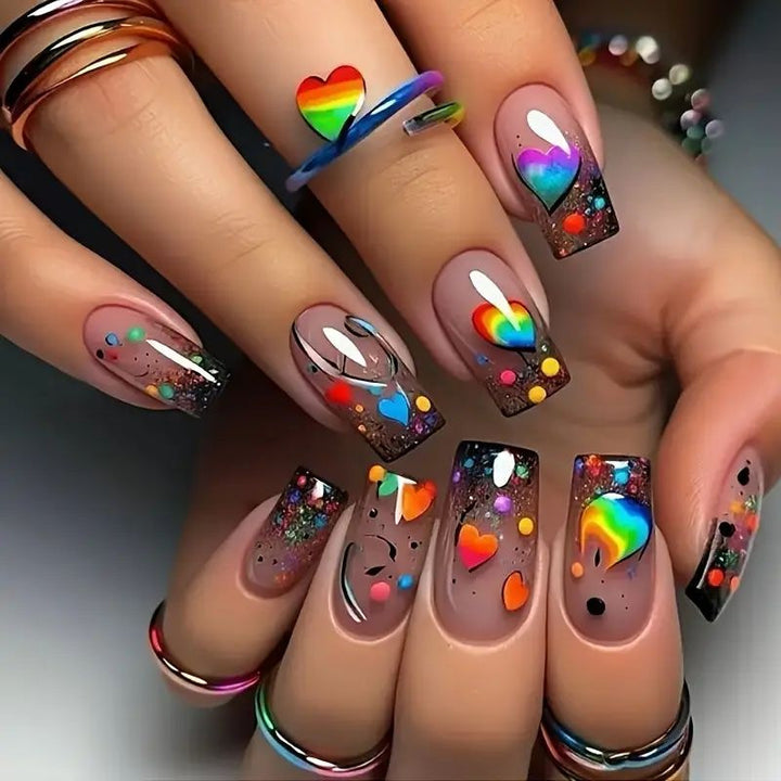 Iridescent Acrylic Nail Enhancements Stornfield