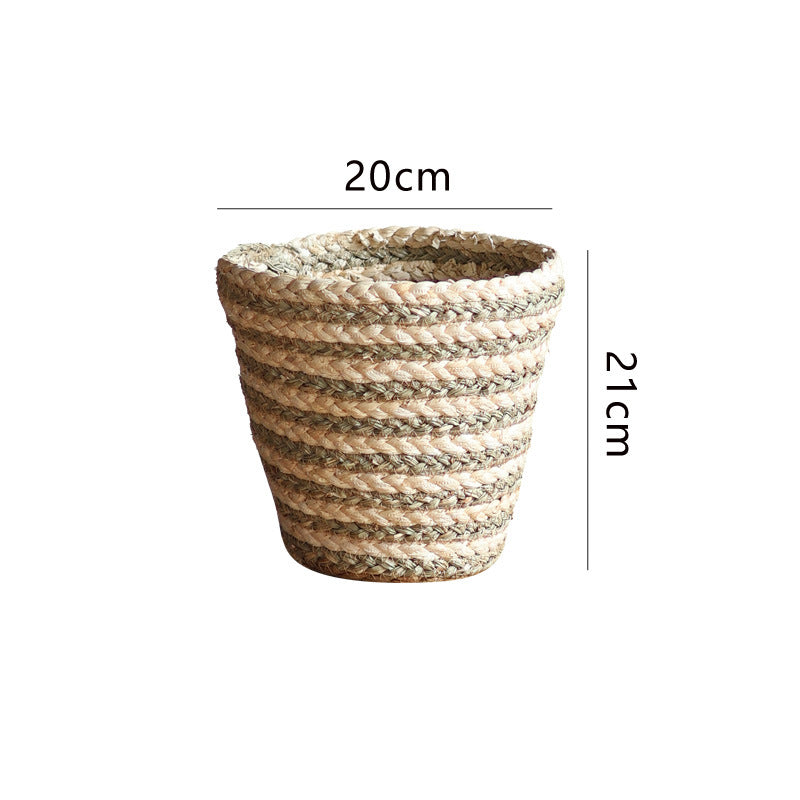 Natural decoration basket Stornfield