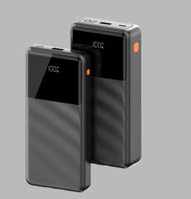 Portable power bank with intelligent LED charging display and fast high-speed charging Stornfield