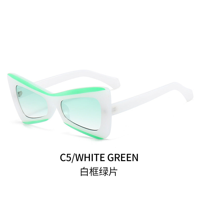 Women's Fashion Cat-Eye Sunglasses with Wide Frame Stornfield