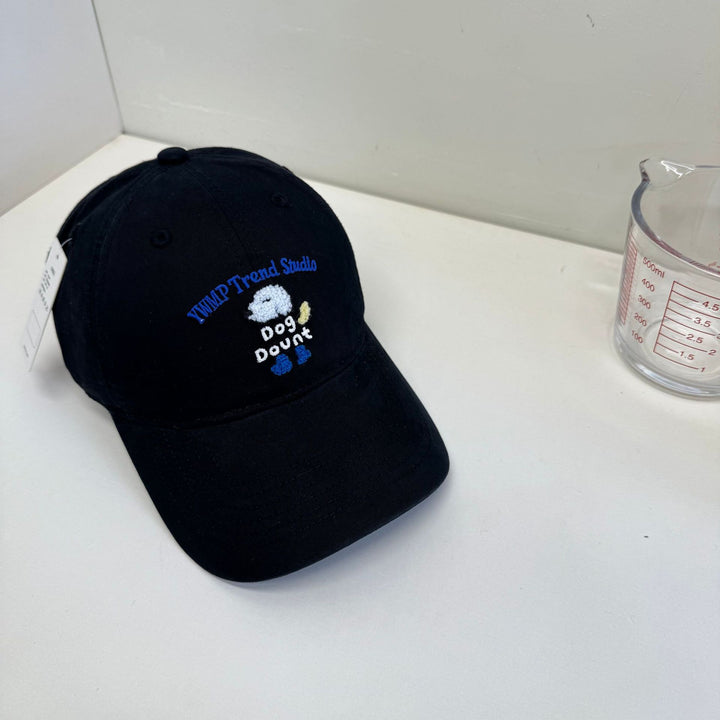 Unisex Embroidered Dog-Themed Baseball Cap Stornfield
