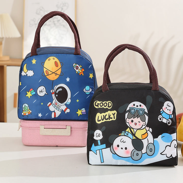 Cartoon-Themed Insulated Lunch Bag Stornfield