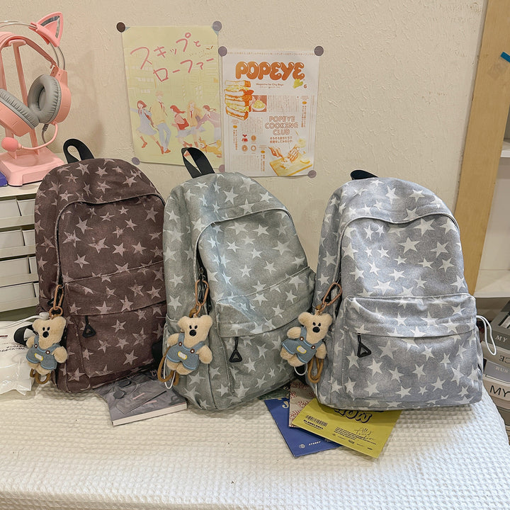 Casual Star-Print Backpack Stornfield 1791205441