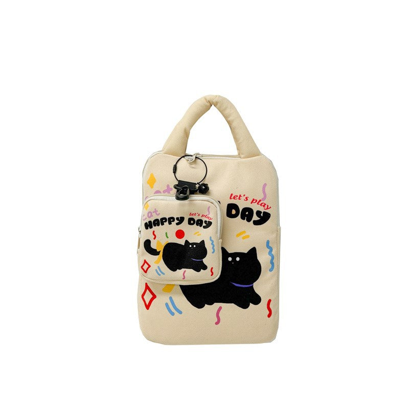 Laptop bag with creative cat pattern Stornfield