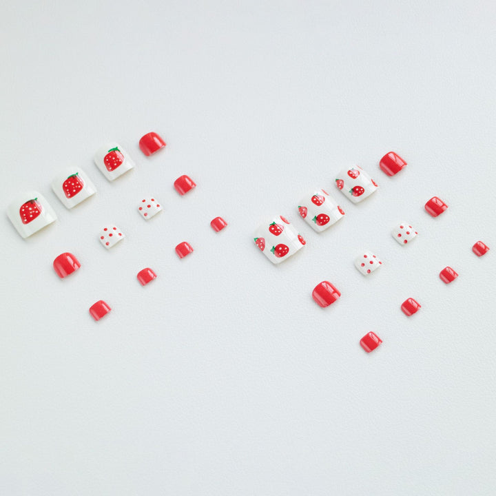 Trendy Pedicure Nail Art