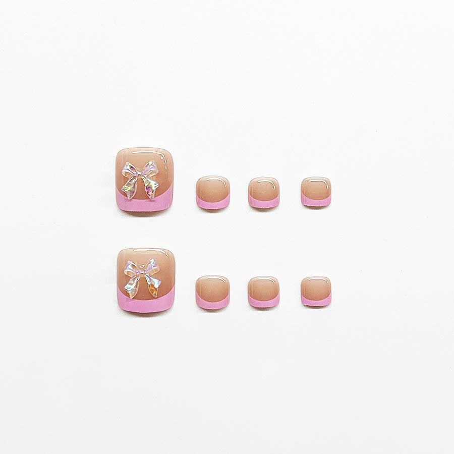Nail art set with elegant design and glitter accents Stornfield