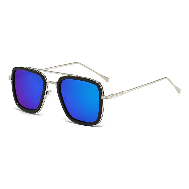 Women's stylish square sunglasses with metallic details Stornfield