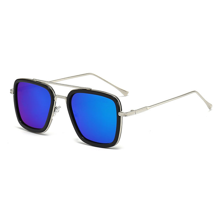 Women's stylish square sunglasses with metallic details Stornfield