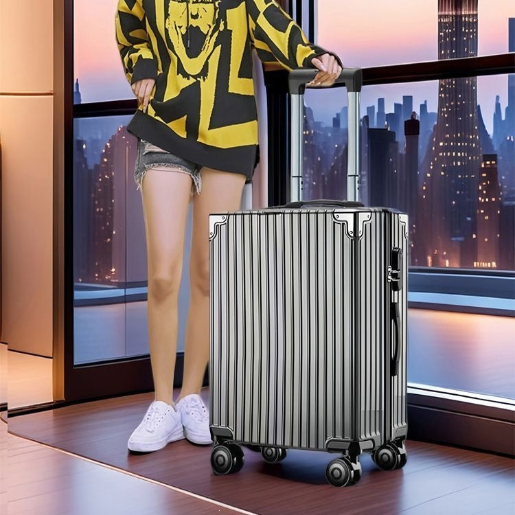 Hardshell Suitcase with Modern 360-Degree Wheels and Secure Combination Lock Stornfield