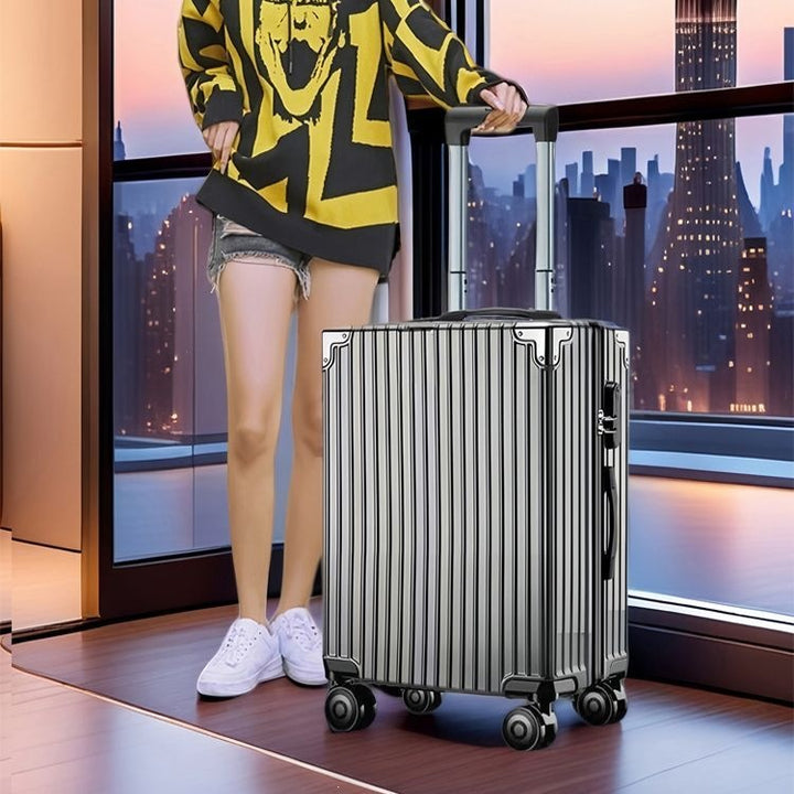 Hardshell Suitcase with Modern 360-Degree Wheels and Secure Combination Lock Stornfield