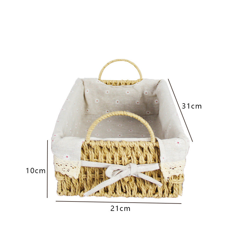 Handcrafted Woven Storage Basket Stornfield