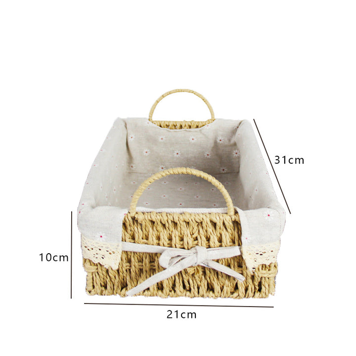 Handcrafted Woven Storage Basket Stornfield