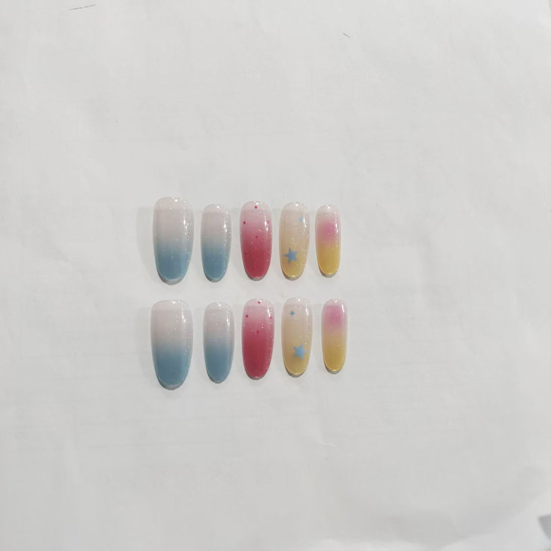 Artistic Ombre Nail Design Set Stornfield