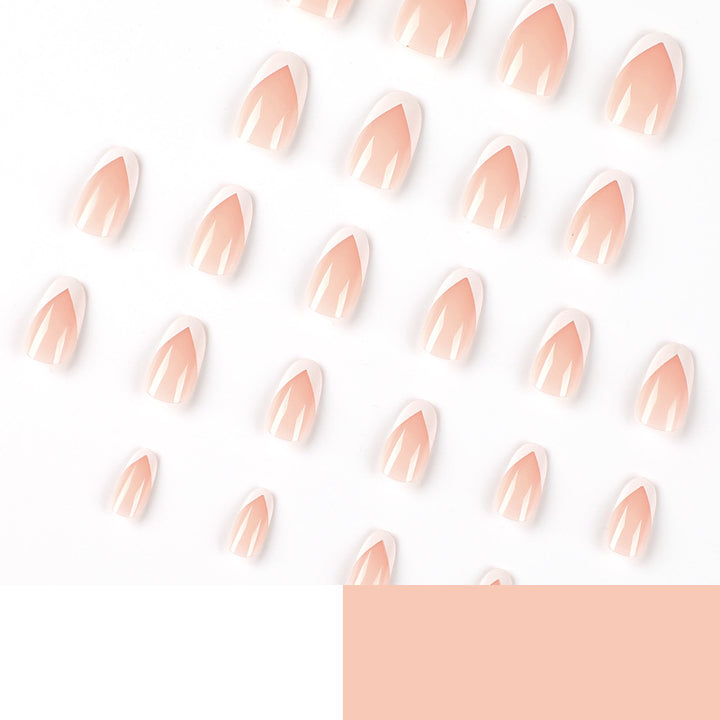 Elegant Artificial Nails with French Tip Stornfield