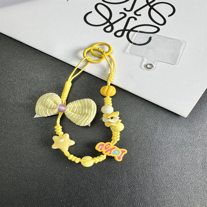 Playful Themed Bead Keychain Stornfield