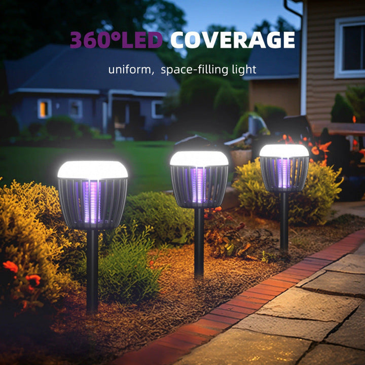 Outdoor Solar-Powered Garden Light Stornfield