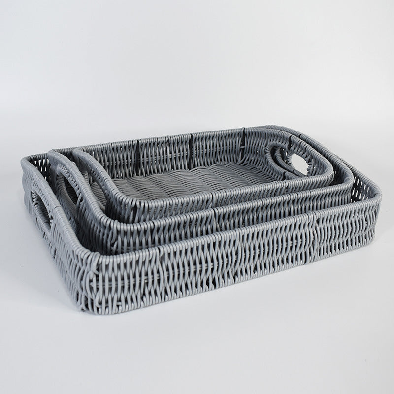 Stacking Woven Storage Trays Stornfield
