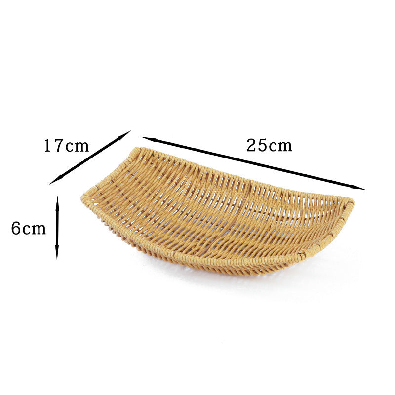 Decorative Woven Serving Tray Stornfield