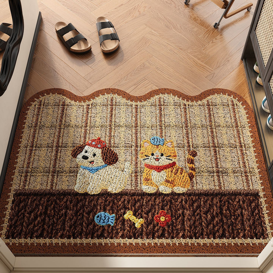 Cute Animal-Themed Entrance Mat