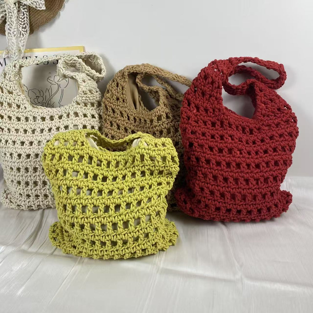 Handcrafted mesh tote bag Stornfield