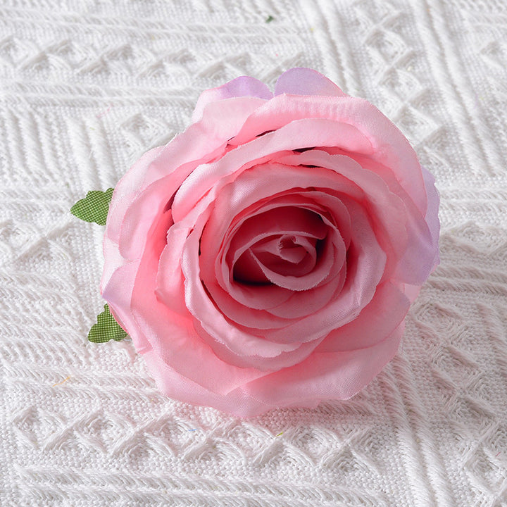 Vibrant Silk Rose Flower Accessory