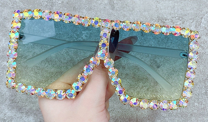 Women's fashionable sunglasses with rhinestone embellishment Stornfield