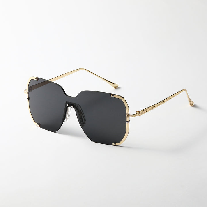 Women large stylish sun protection glasses Stornfield