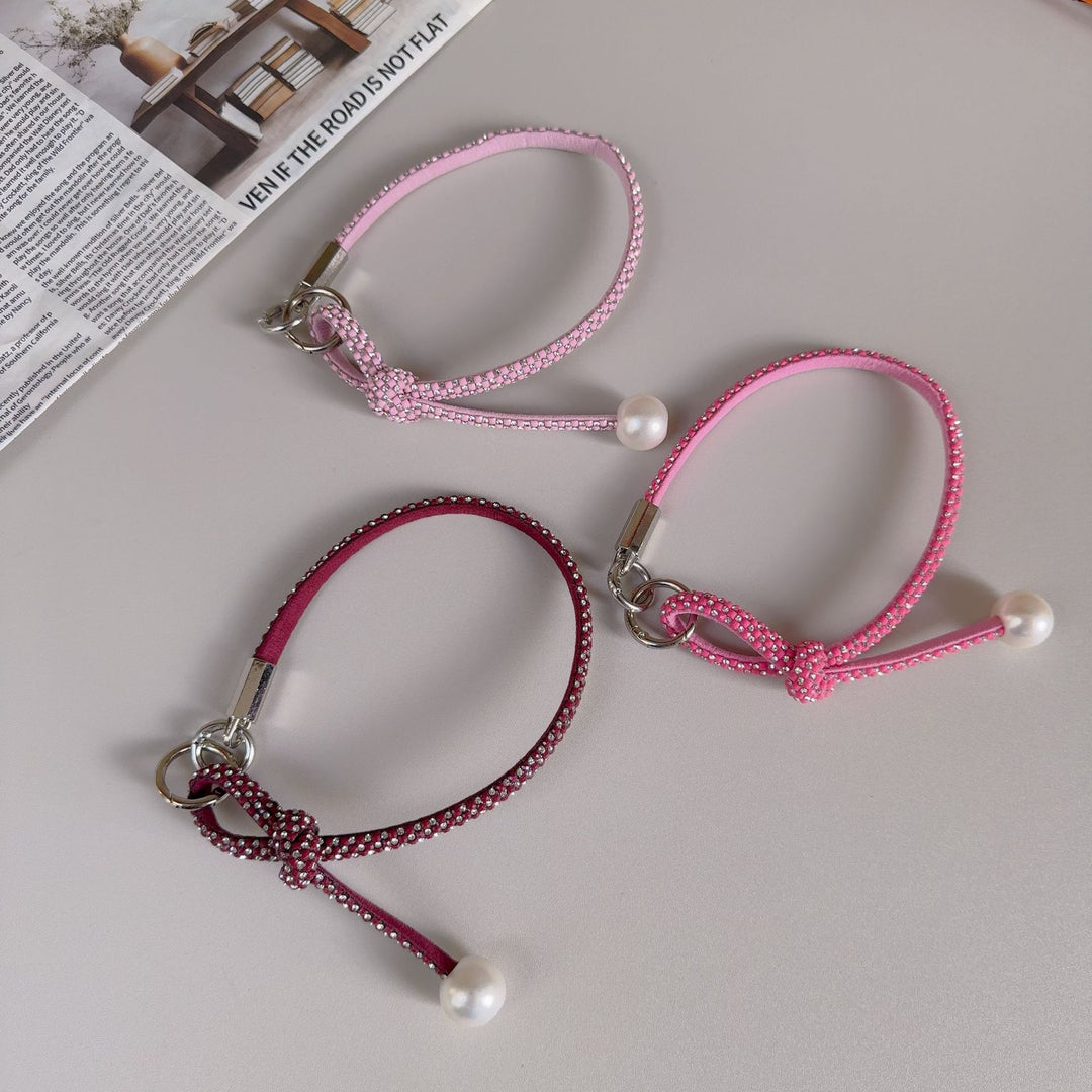 Elegant Knotted Pearl Bracelet Strap Stornfield