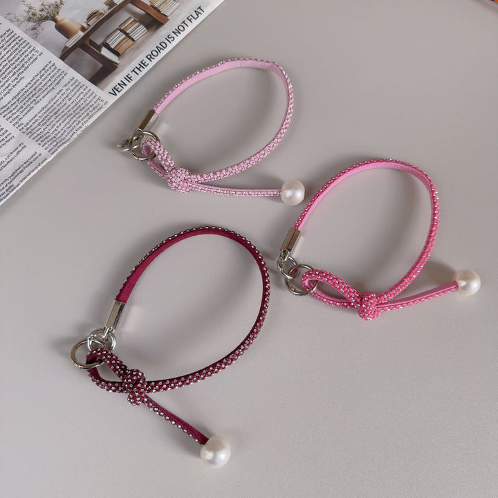 Elegant Knotted Pearl Bracelet Strap Stornfield