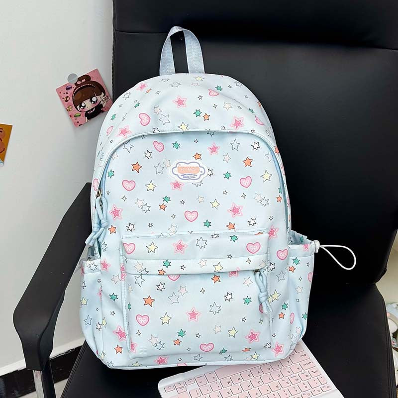 Playful Star-Print Backpack Stornfield