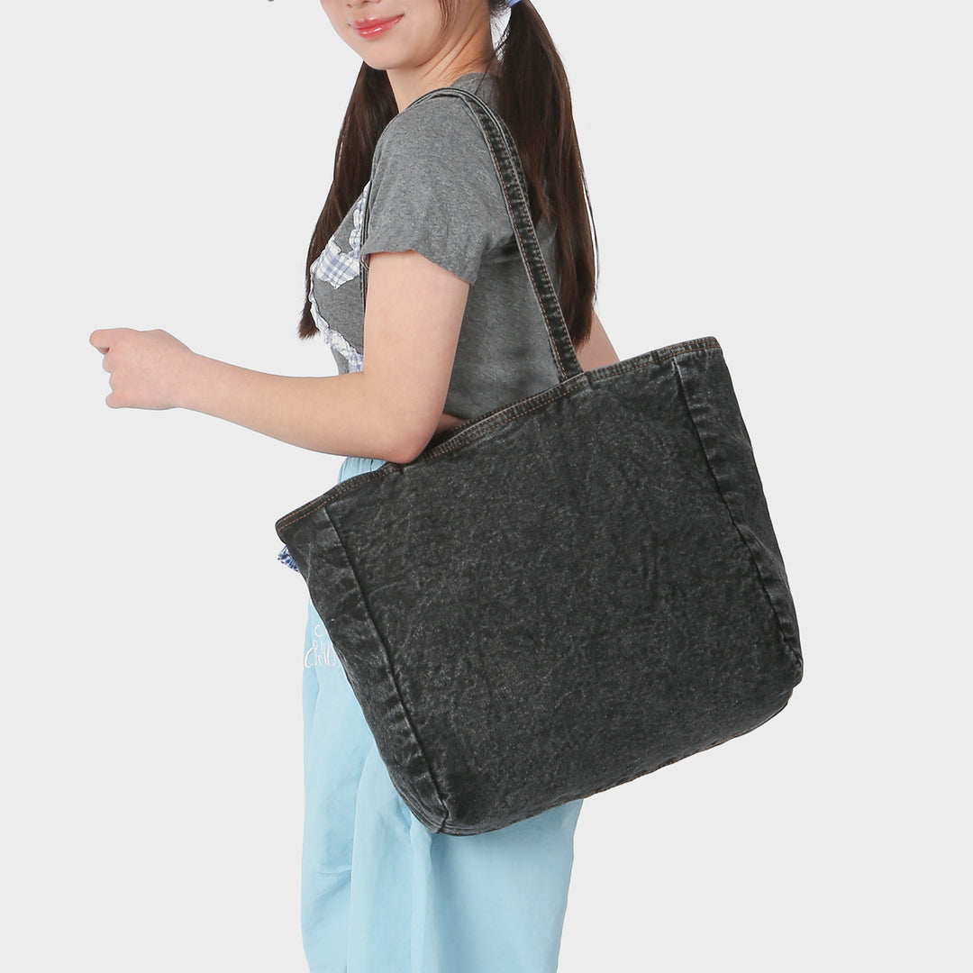 Durable Denim Tote Bag