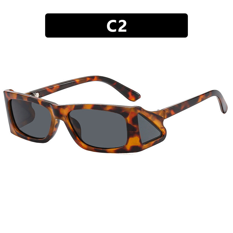 Ladies extravagant sunglasses in geometric design Stornfield