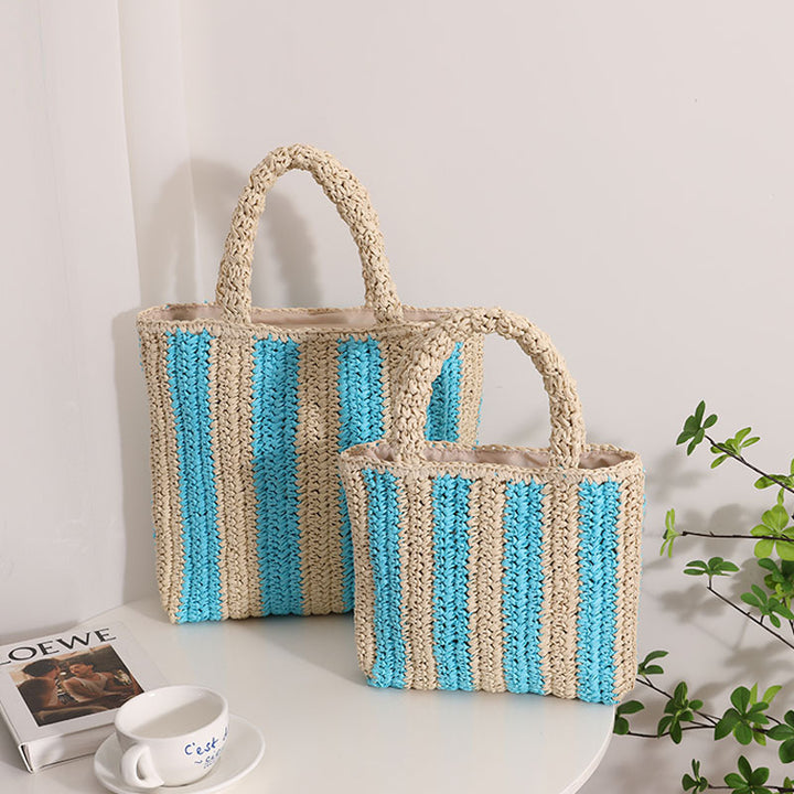 Fashionable basket bag with textured fold design Stornfield