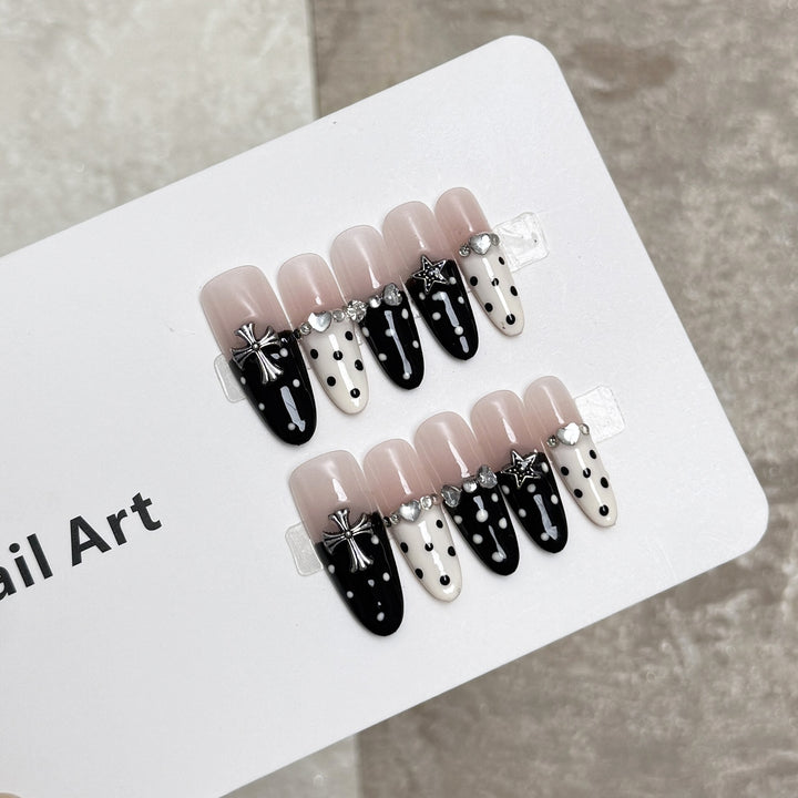 Decorative Animal Print Press-On Nail Set Stornfield