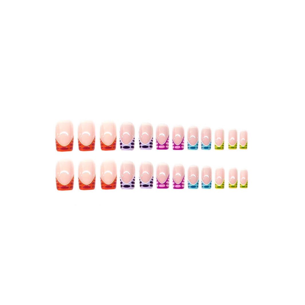 Vibrant Colorful Pedicure Nail Art Stornfield