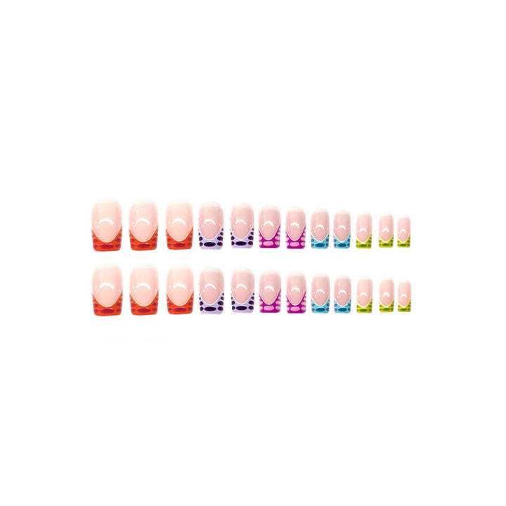 Vibrant Colorful Pedicure Nail Art Stornfield