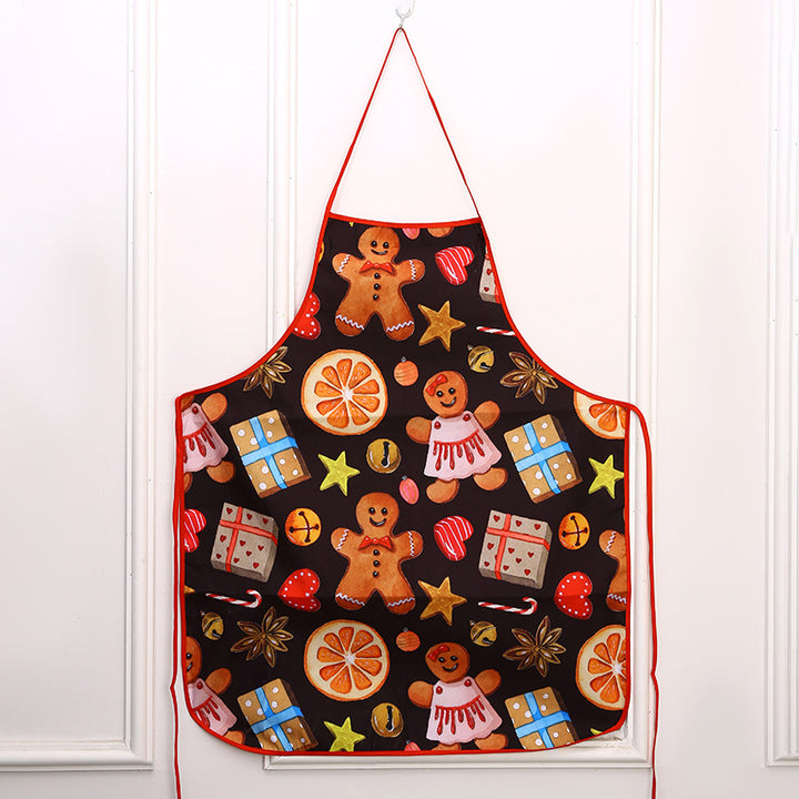 Festive cooking apron with Christmas motif Stornfield