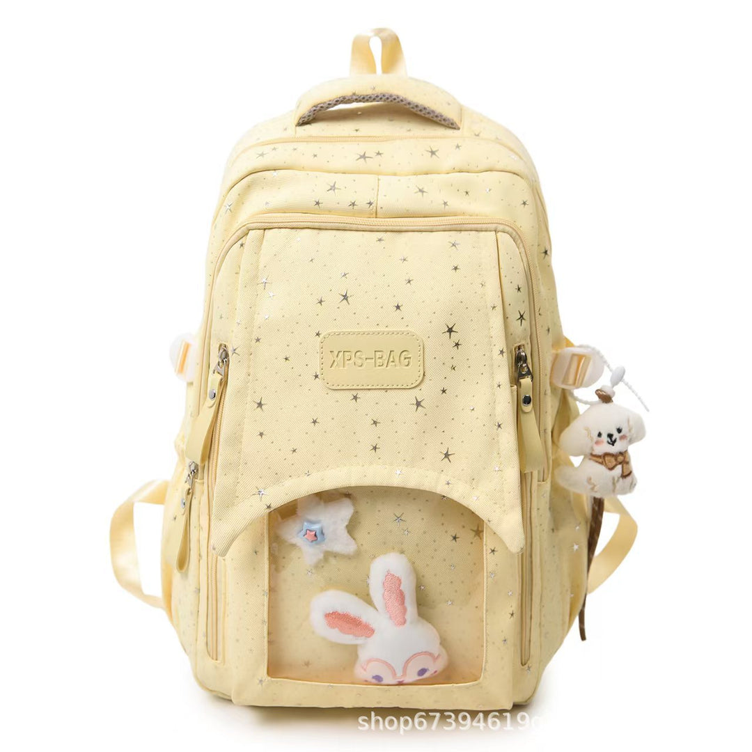 Whimsical Star-Patterned Backpack Stornfield