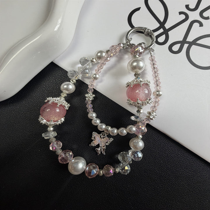 Stylish Beaded Charm Keychain Stornfield
